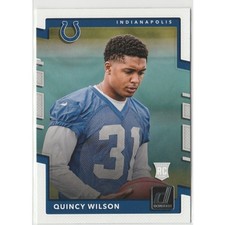 2017 Donruss Quincy Wilson #361 Rookie Card RC Indianapolis Colts. rookie card picture
