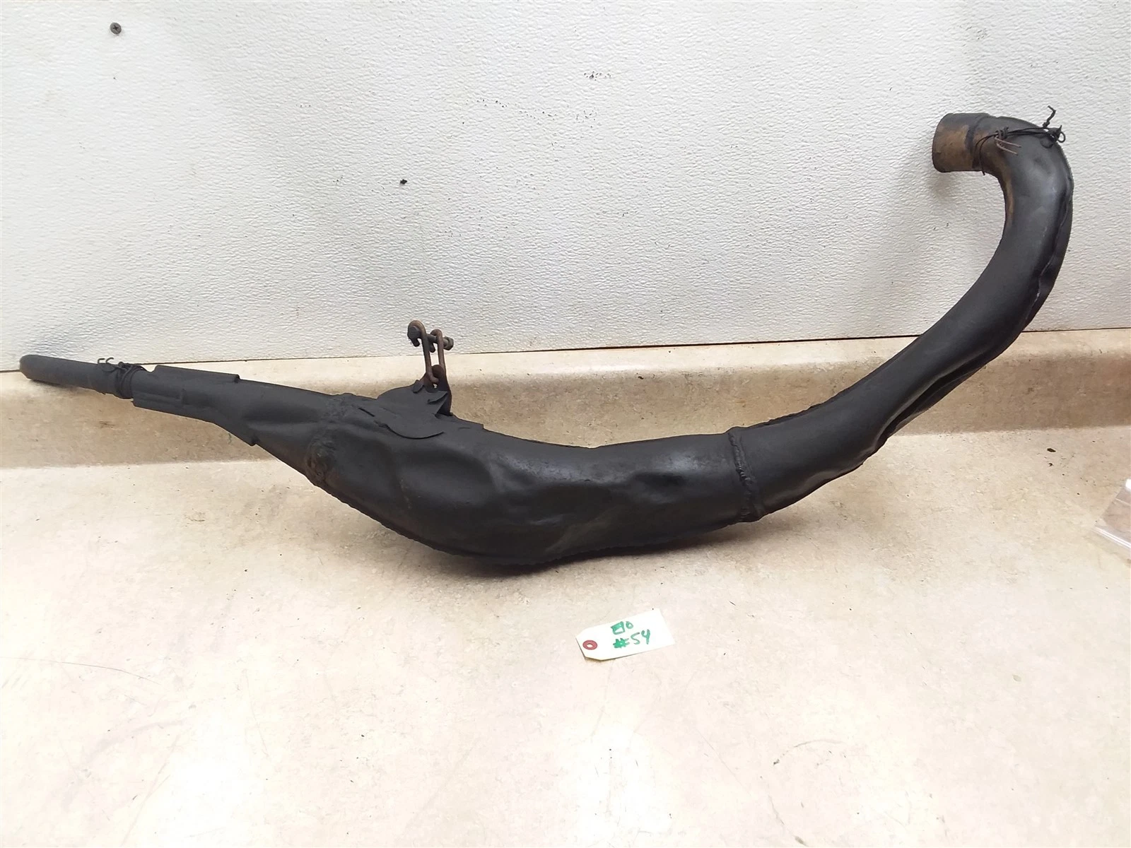 Honda ELSINORE CR125M CR125-M Original Exhaust Muffler 1974 1975 VTG ARP #54 E10