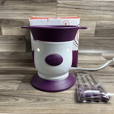 Velata Fondue, Huckleberry Cheese & Chocolate Warmer by Scentsy Open Box Unused