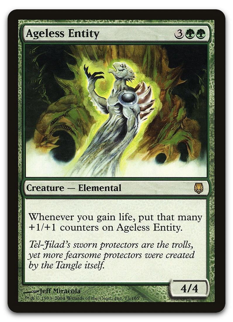 Ageless Entity #73 (LP) Darksteel DST Magic MTG