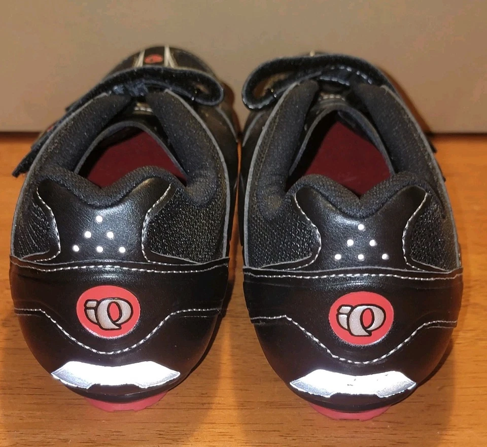 Zapatos de ciclismo de carretera Pearl Izumi Select para hombre talla 10 EE. UU. 43 UE negros/plateados/rojos 5757 Foto 3 de 4