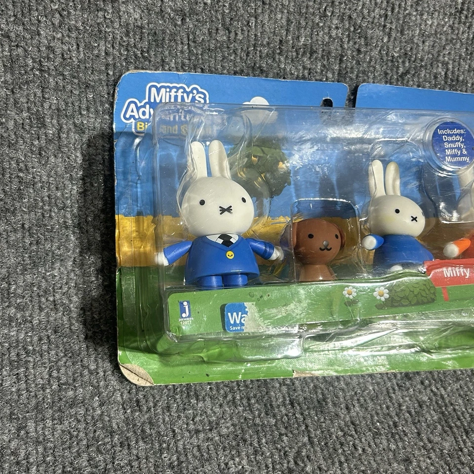 Miffy’s Adventures Big and Small - Miffy & Family - Juego de 4 figuras NUEVO Snuffy Foto 2 de 4