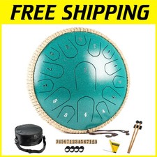 Handcrafted Steel Tongue Drum in D Major