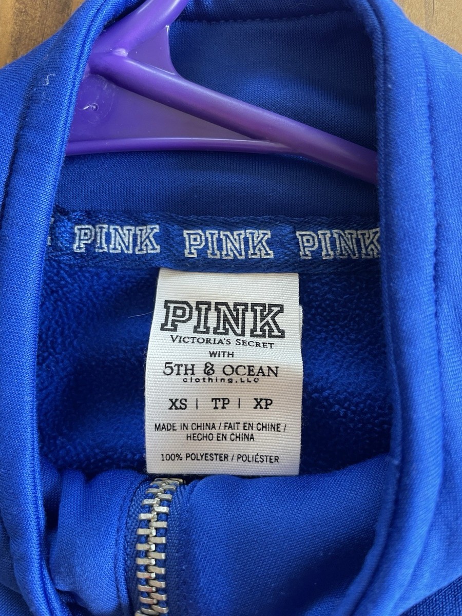 Women's PINK VS KC Royals Baseball Full Zip Jacket Size XS | eBay