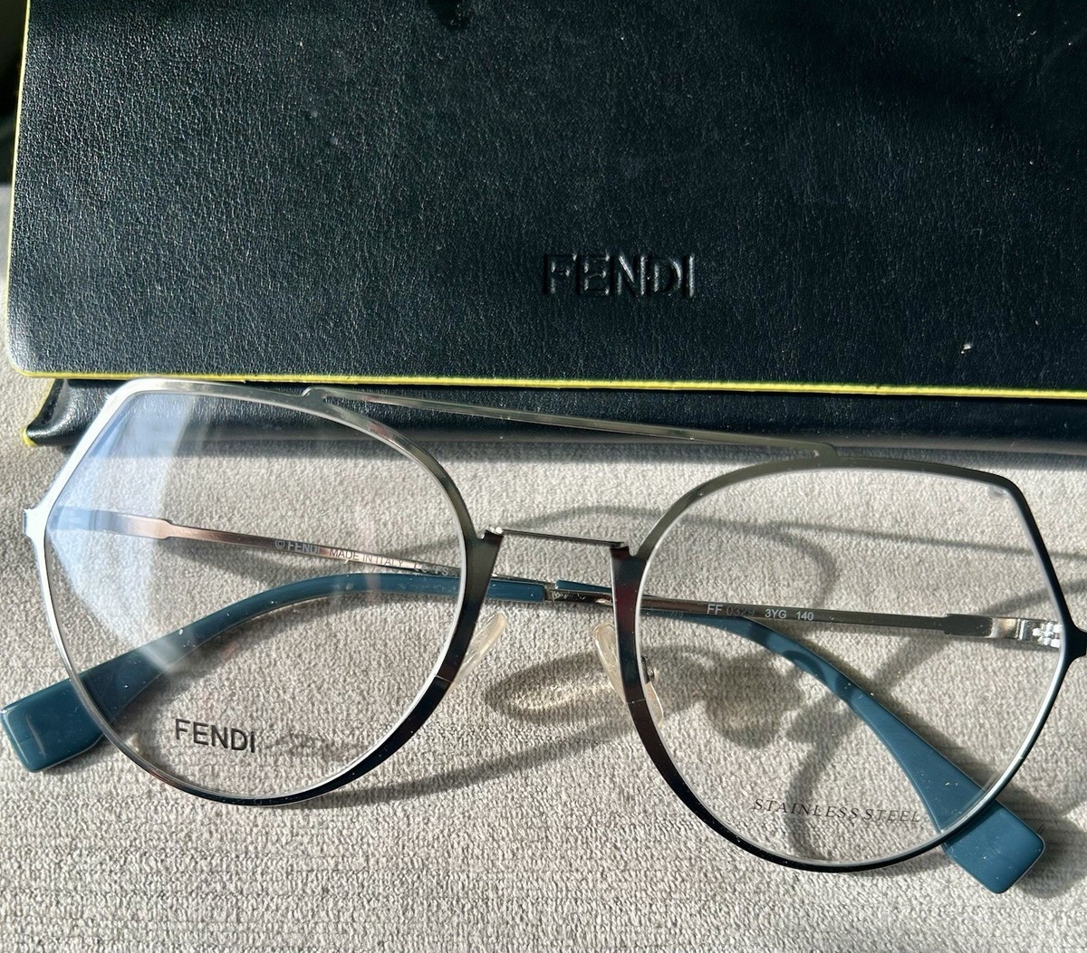Fendi FF 0329 Aviator Glasses | eBay display picture 3
