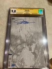Batman #50 CGC 9.8 Graded - Jim Lee Sketch Cover - Jim Lee Signed - 2018 Wedding
