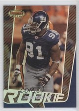2005 Bowman's Best Rookie Justin Tuck #98 0q4