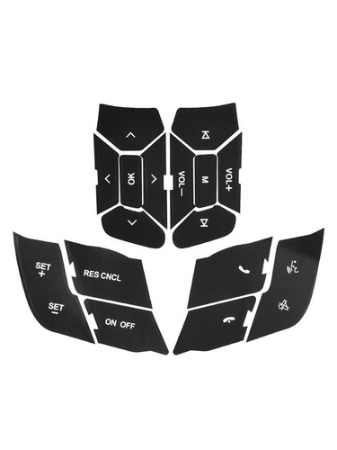 For FORD For MUSTANG 2015-2018 GEN STEERING WHEEL BUTTON REPAIR DECALS STICKERS - Bild 12 von 13