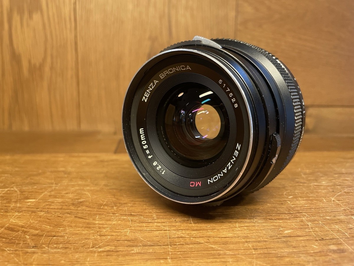 BRONICA ZENZANON MC50mm F2.8 ETR用 #124e Mint* Zenza Bronica Zenzanon MC 50mm F/2.8 Wide Angle Lens