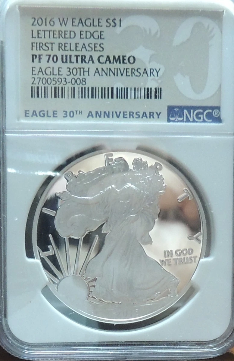 American Eagle PCGS 2016 Silver Bullion Coins for sale | eBay