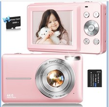 Cámara digital para niños, cámaras digitales WITYEAH de 48 MP FHD 1080P