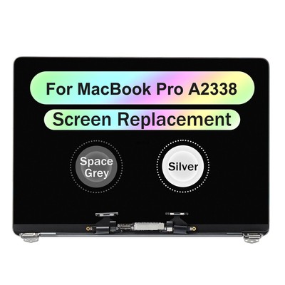 Neue LCD Bildschirm silber Für MacBook Pro 13'' M1 M2 A2338 2020 2022 EMC 3578