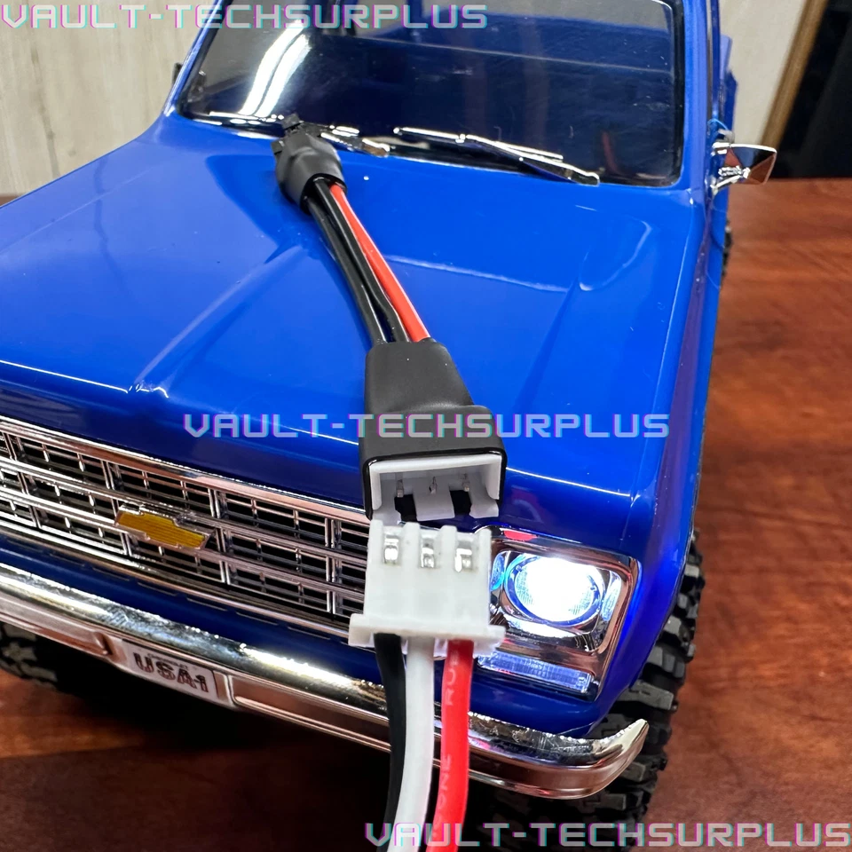 电池适配器适用于 Traxxas TRX-4M 至 2S Lipo JST XH 3P K10 Bronco Defender — 第 4/4 张图片