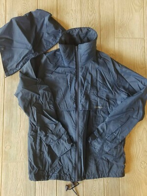 Helly Hansen Helly Tech Navy Blue Jacket W/HOOD Men's Size SMALL (B6)