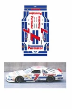 #7 Purolator 1993 1/64 scale decal fits AFX Tyco Lifelike Autoworld