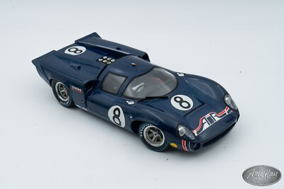 1/18 GMP 1969 Lola T70 Coupe #8 Daytona Leslie/Motschenbacher Blue