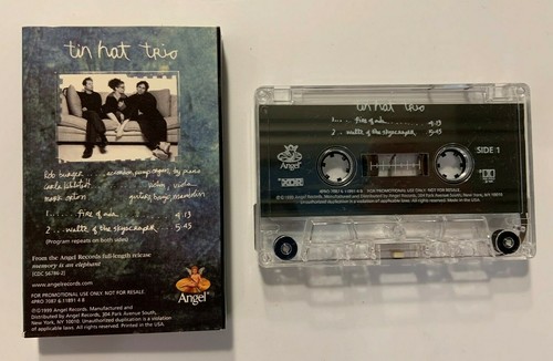 Tin Hat Trio "Selections From Memory Is An Elephant" - Ultra Rare Promo Cassette - Picture 2 of 2