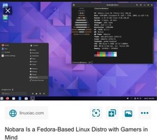 Nobara 41 official linux AMD64 8gb USB CANADA Only