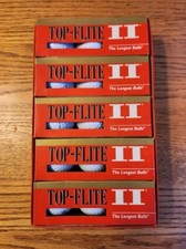 15 Top Flite II Brand NEW Golf Balls - 1996 Vintage Free Shipping