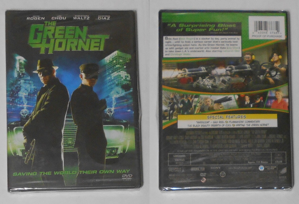 The Green Hornet movie - Seth Rogen, Christoph Waltz, Jay Chou