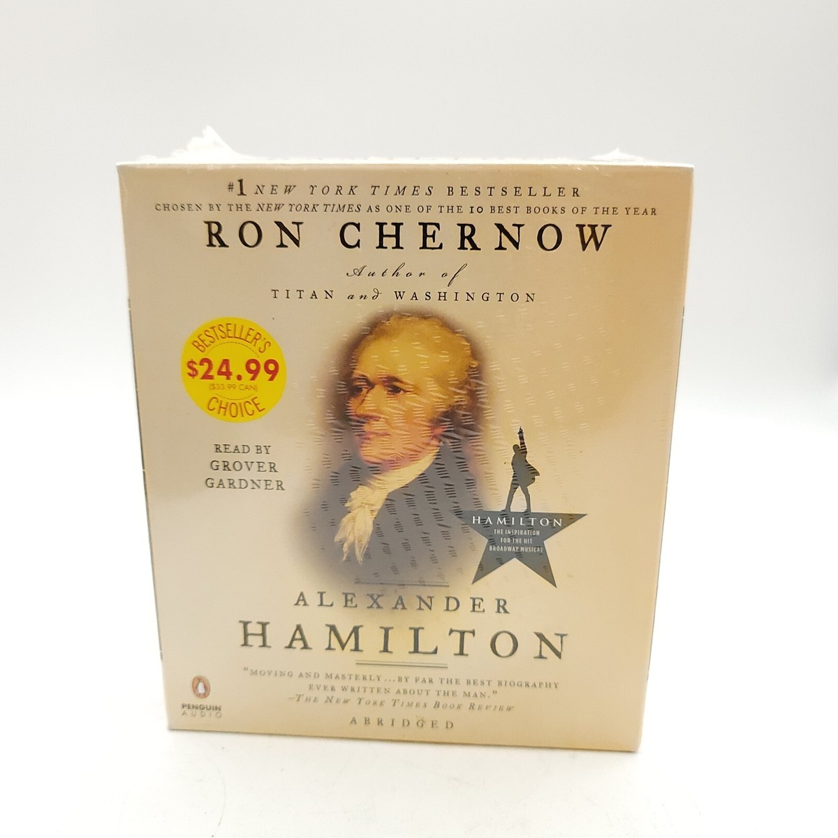 Alexander Hamilton by Ron Chernow (2016, Compact Disc, Abridged