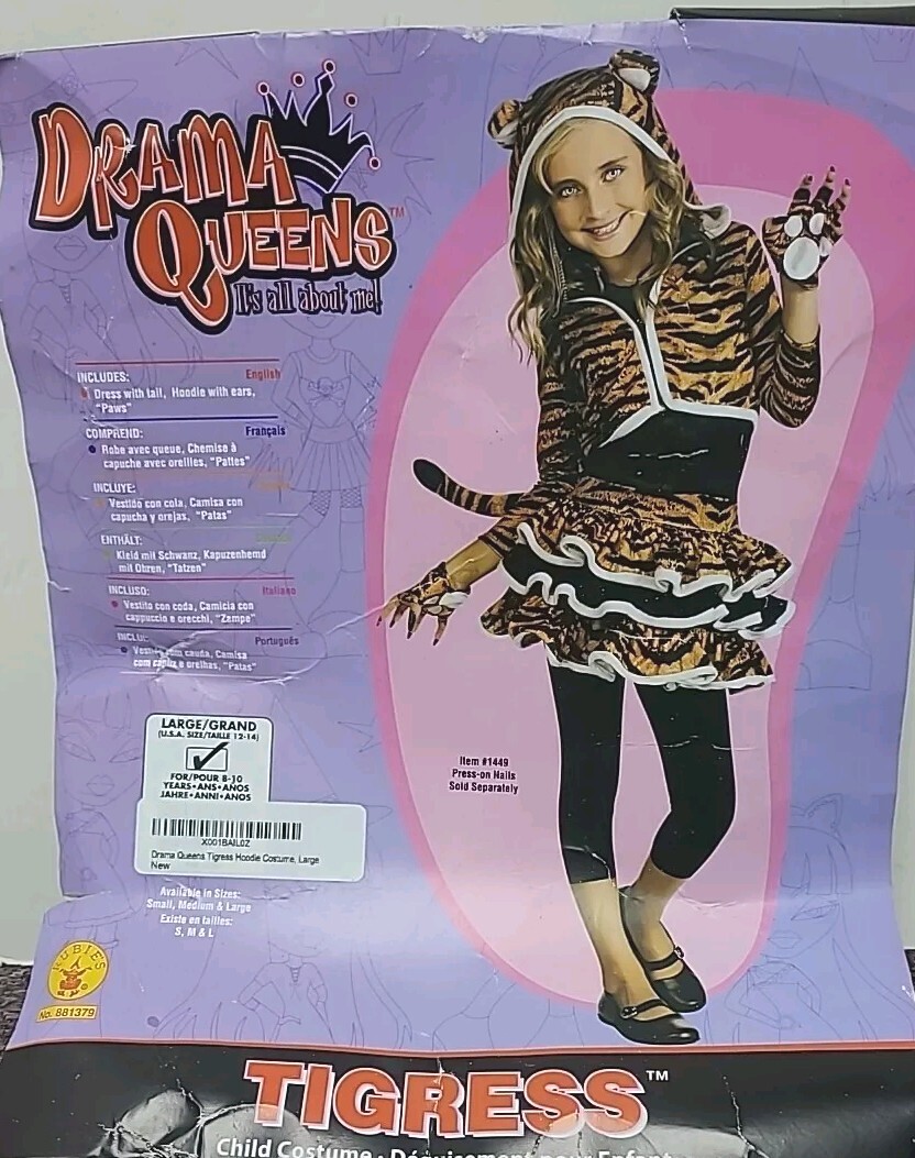 2pc Tantalizing Tigress Costume main image 1