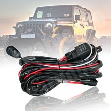 12V 40A Wiring Harness Kit Fuse ON OFF Switch Relay For LED Fog Work Light Bar