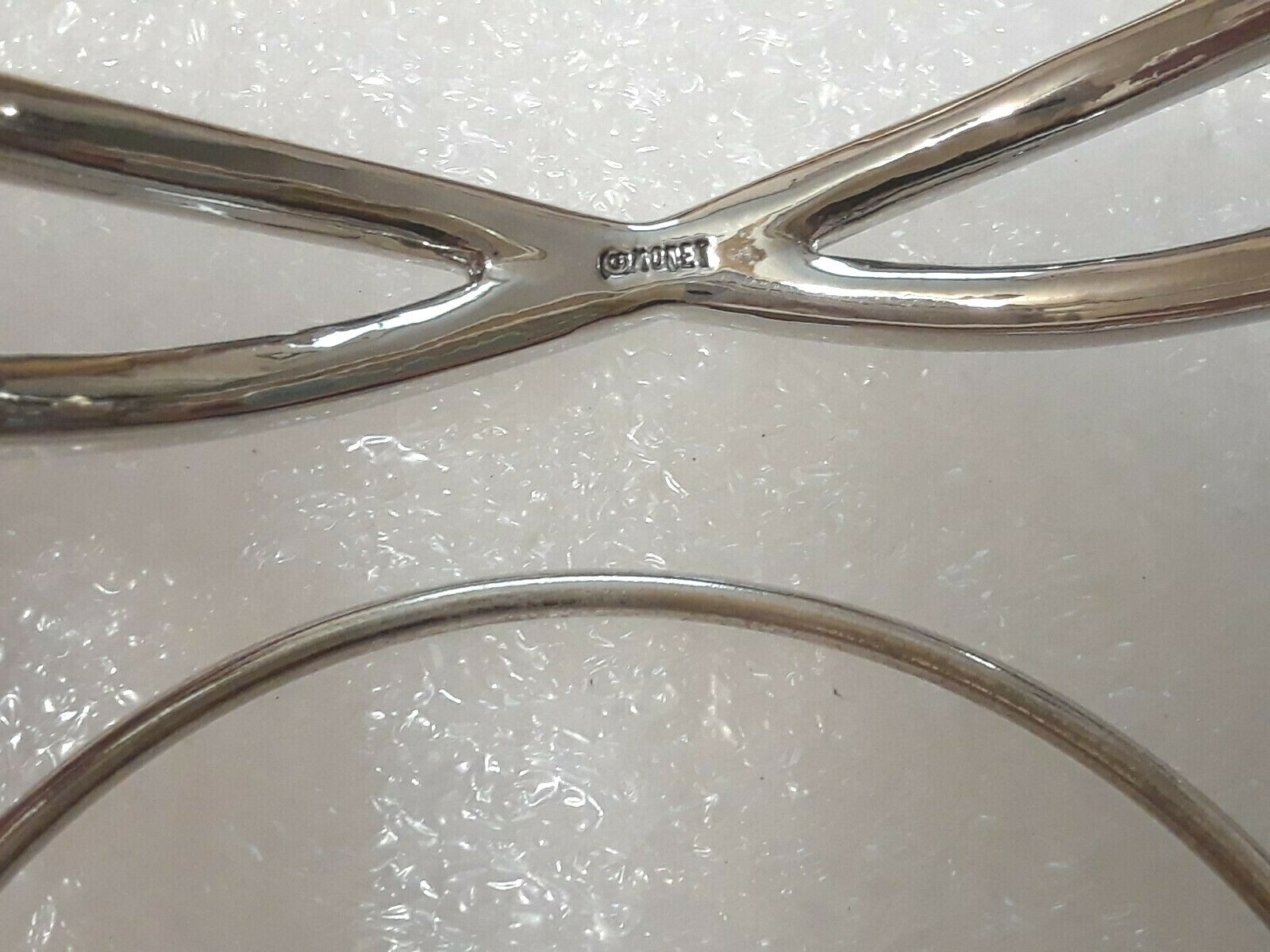 Hinged locking wide bangle bracelets. Monet + mor… - image 6