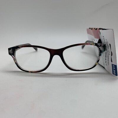 FOSTER GRANT SOFIA VERGARA LINDA BRY +1.50 READING GLASSES READERS With Case