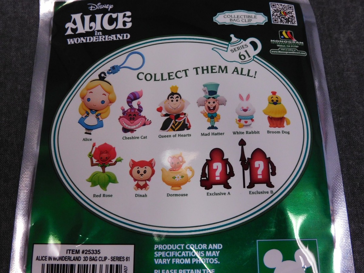 Alice in Wonderland NEW * Red Rose Clip * Blind Bag Series 61 Key