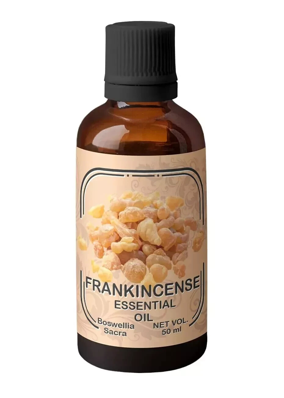Premium Edible Frankincense Essential Oil - 50ml Pure & Food Grade A+.