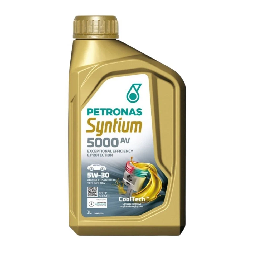 Huile moteur 5W-30 Syntium 5000 AV 1L PETRONAS - Photo 1/1