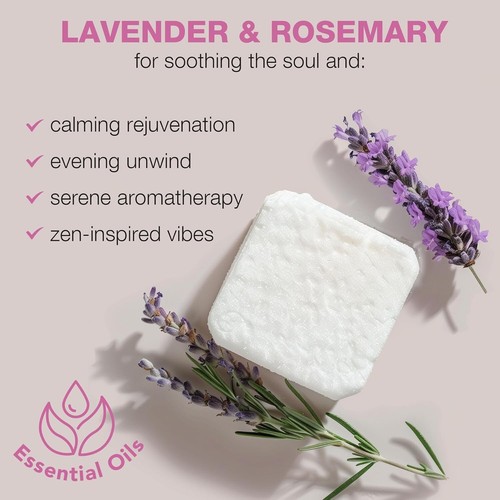 Lavender Aromatherapy Shower Steamers: Natural Ingredients,USA Made,Relaxing Spa - Picture 5 of 5