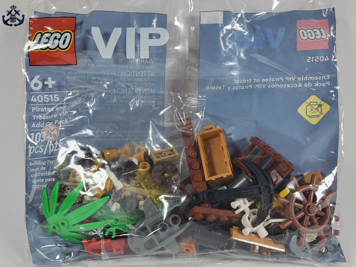 LEGO (NEW) Pirates and Treasure VIP GWP Exclusive Polybag (SEALED
