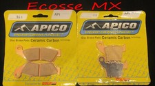 Honda CRF250R 2004-2024 Front Rear BRAKE PADS API 041 API 176 Apico GF