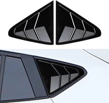 DLOVEG Rear Side Window Louvers for Subaru Crosstrek Impreza 2024 2025 Exterior