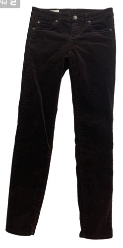 Kut from the Kloth Womens Dianna Skinny Brown Corduroys Size 4