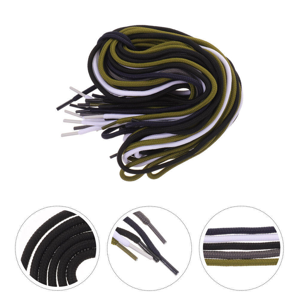 APL 10 Paia Lacci Elasticizzati per Scarpe Lacci Tondi Ricambio Atletico