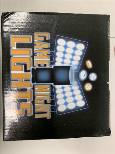 PROYECTOR DE LUZ CON LOGOTIPO DE LUCES NOCTURNAS JUEGO - PITTSBURGH PINGÜINS NHL NUEVO EN CAJA - Imagen 4 de 4