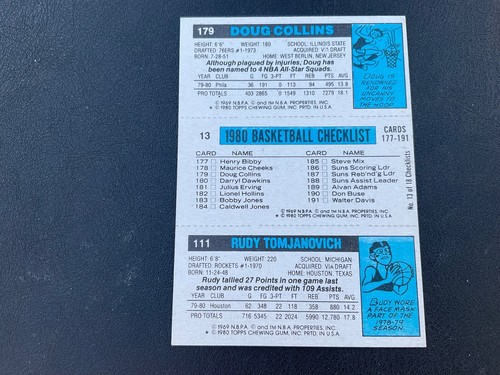 1980-81 TOPPS BASKETBALL STARS PICK CARDS YOU WANT NM-MINT - Picture 295 of 311