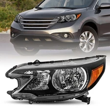 OE Style Halogen Left Driver Side Headlight For 2012-2014 CRV CR-V