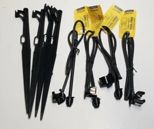 Raindrip A161CPUB Plastic Drip Irrigation Tubing Stake 2 L ft. x 13 H in. 4 Pack