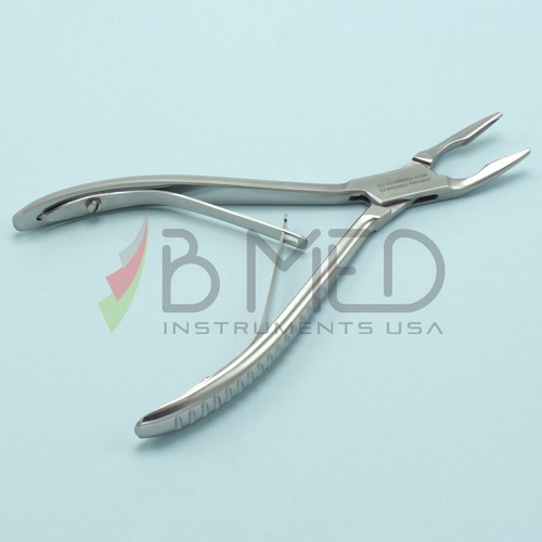 Instruments chirurgicaux dentaires incurvés Micro Friedman Bone Rongeur 5,5 pouces de qualité OR - Photo 3/4