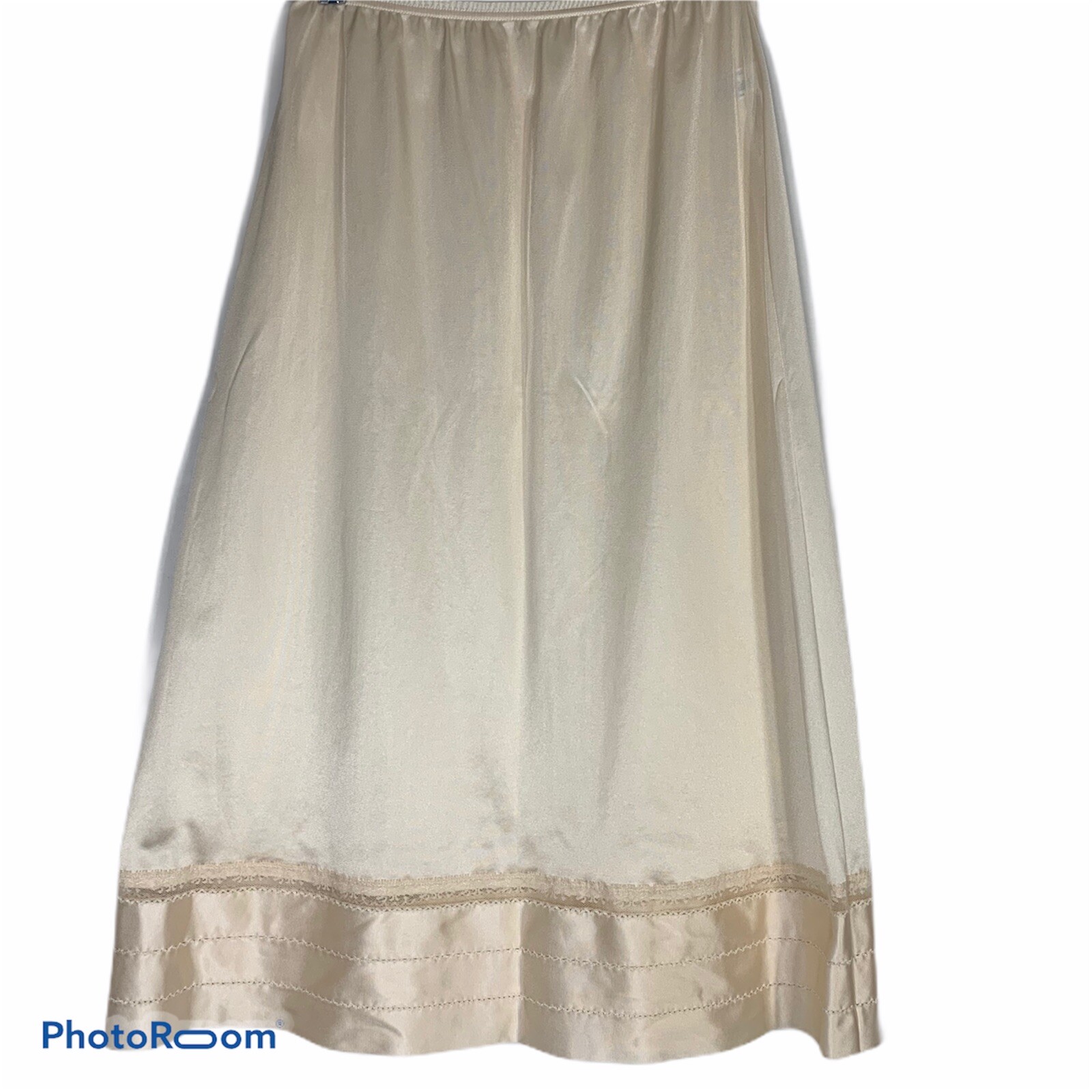 Vintage Lorraine Nylon Maxi Half Slip Antron III Made… Gem