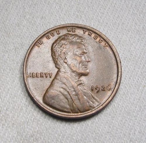 1926 Lincoln Cent AU Coin AL967