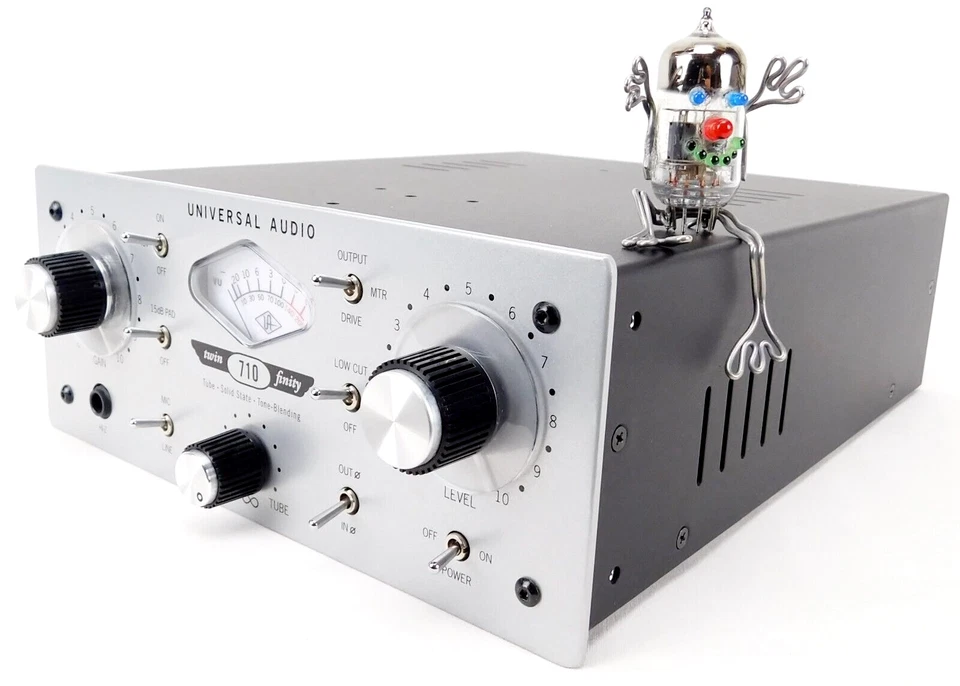 Universal Audio Twin Finity 710 Tube  Mic Preamp +Top Zustand OVP+ 1,5J Garantie - Bild 4 von 4