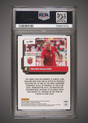 その他 haaland psa9 2021-22 Topps Chrome Erling Haaland Black & White Raywave