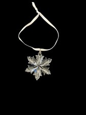 Swarovski Crystal CHRISTMAS ORNAMENT Snowflake No Box