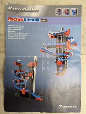 FISCHERTECHNIK KUGELBAHN 3 MODEL KIT