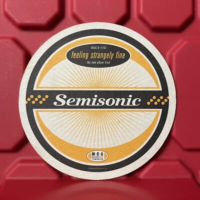 Semisonic Feeling Strangely Fine Promotional Album Release Coaster Vintage 1998